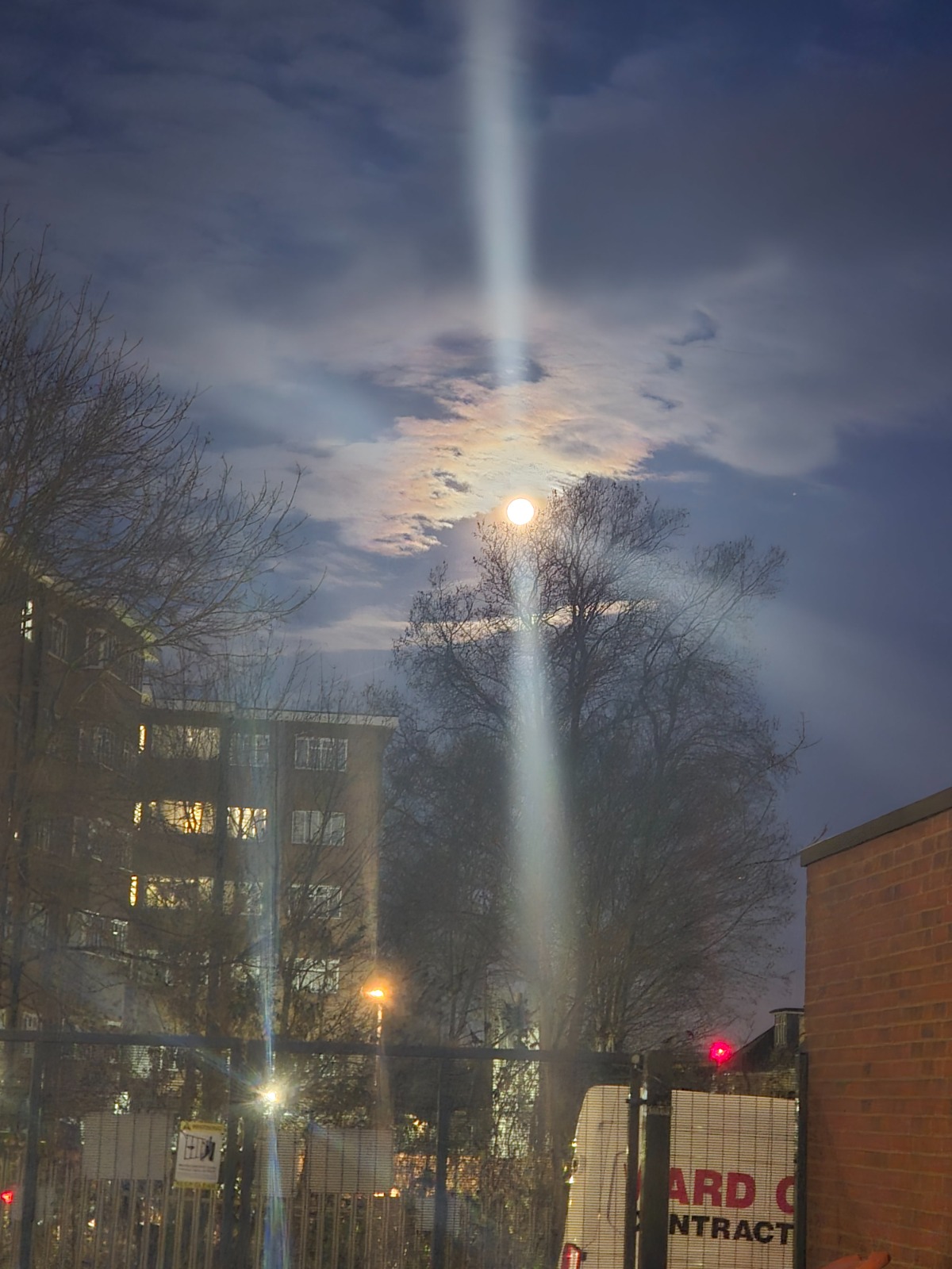 Light in the Night Sky